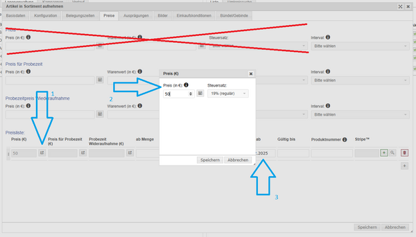 Lager - Artikel Preistabelle Lager - Artikel Preistabelle