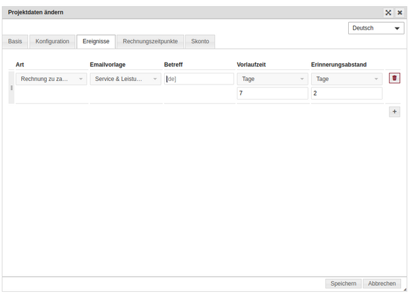 Projekt - Erinnerungen Projekt - Erinnerungen