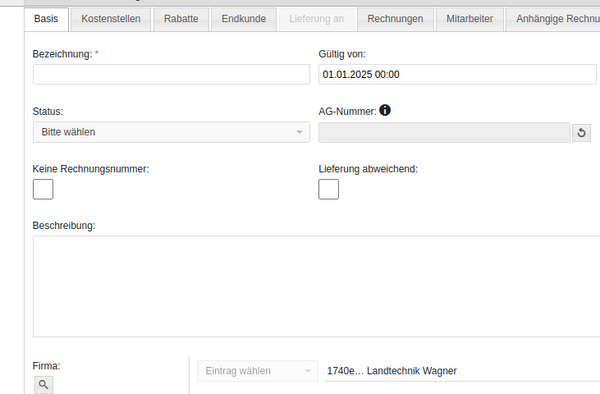 Bezeichnung und Gültigkeit Bezeichnung und Gültigkeit