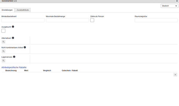 Lager - Artikel Zusatzfür Webshop - Gebinde 2 Lager - Artikel Zusatzfür Webshop - Gebinde 2